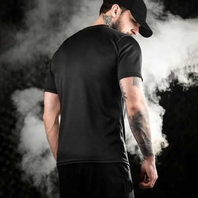 Потовідвідна футболка Oblivion Tactical з принтом Страху немає чорна розмір XL buy91925bls-XL фото
