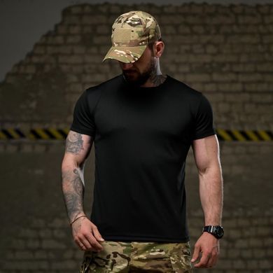 Потоотводная футболка Selion с принтом Warning черная размер XL buy96508bls-XL фото