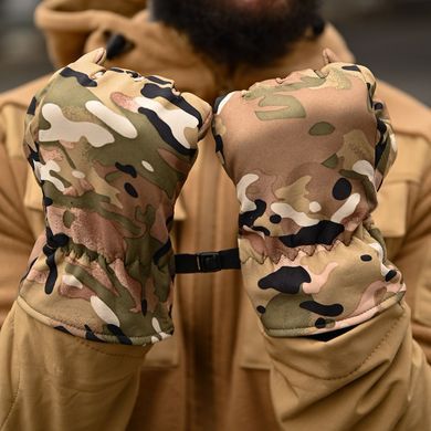 Рукавиці Softshell з резинками на зап'ястях мультикам розмір універсальний buy55603bls фото