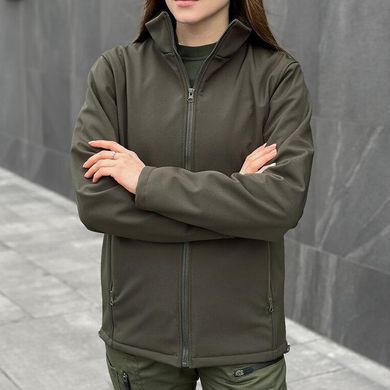 Женская Форма "Pobedov" Куртка на микрофлисе + Брюки - Карго / Демисезонный Костюм олива размер M pob760+875khbls-M фото