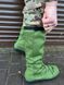 Утепленные мужские Гамаши на шнуровке / Нейлоновые водонепроницаемые Бахилы зеленые размер 43 50329bls-43 фото 2