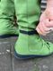 Утепленные мужские Гамаши на шнуровке / Нейлоновые водонепроницаемые Бахилы зеленые размер 43 50329bls-43 фото 3