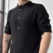 Мужская хлопковая Рубашка Florida приталенного кроя на Пуговицах черная размер S int1292266886bls-S фото 4