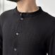 Мужская хлопковая Рубашка Florida приталенного кроя на Пуговицах черная размер S int1292266886bls-S фото 5