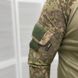 Мужской плотный Убакс Vogel Сoolmax с горловиной на змейке и карманами / Крепкая рубашка камуфляж размер S 11007bls-S фото 5