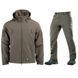 Костюм M-Tac SoftShell Куртка з підстібкою та Штани олива розмір 2XL arm1496зимbls-2XL фото 1