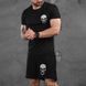 Літній комплект Black футболка Coolmax + шорти трикотаж чорні розмір M buy87583bls-M фото 3