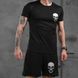 Літній комплект Black футболка Coolmax + шорти трикотаж чорні розмір M buy87583bls-M фото 1