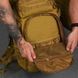 Рюкзак Silver Knight Oxford 40 л з USB та кріпленням Molle койот 50х37х20 см buy87784bls фото 8