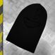 Плотная вязаная Балаклава Swat / Утепленный Подшлемник черный размер универсальный 50764bls фото 2