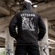 Вітрівка&nbsp;Born of War з принтом Veteran чорна розмір S buy97055bls-S фото 6