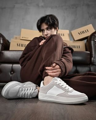 Женские кожаные кеды Stilli Air белые размер 36 buy91489bls-36 фото