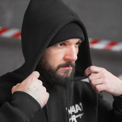 Зимний спортивный костюм Trion Худи + Штаны с принтом на груди и спине черный размер M buy90238bls-M фото