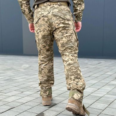 Чоловічий Костюм "Military 2.0" ріп-стоп Убакс з липучками для шевронів  + Штани піксель розмір XS for00759bls-XS фото