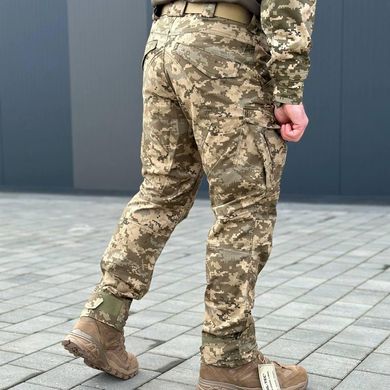 Чоловічий Костюм "Military 2.0" ріп-стоп Убакс з липучками для шевронів  + Штани піксель розмір XS for00759bls-XS фото