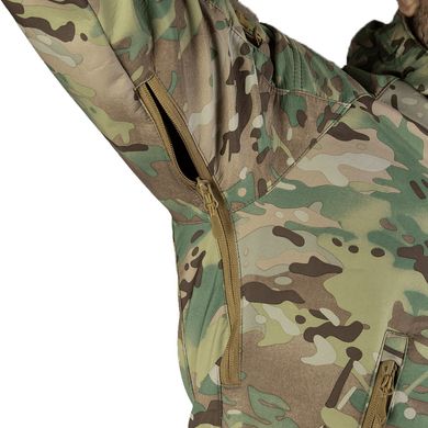 Мужской Демисезонный костюм Camotec Stalker Удлиненная Куртка + Брюки SoftShell на микрофлисе мультикам размер M sd6574bls-M фото