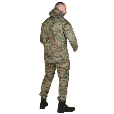 Чоловічий Демісезонний костюм Camotec Stalker Подовжена Куртка + Штани SoftShell на мікрофлісі  мультикам розмір M sd6574bls-M фото