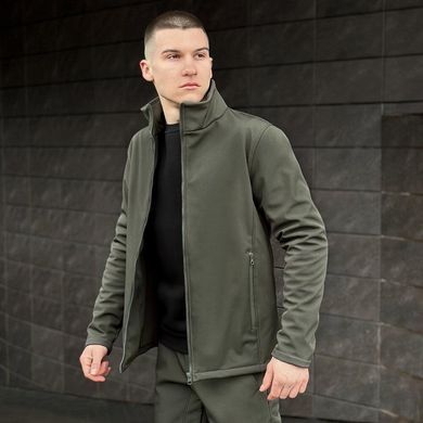 Костюм Pobedov Softshell Куртка + Брюки на флисе хаки размер S pobOWku2765kh+PNcc3010khbls-S фото
