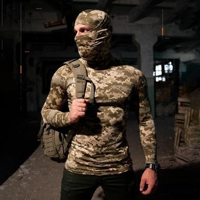 Лонгслив с балаклавой Mantis Phantom LS Combat Shirt пиксель размер S-M buy97797-S-M фото