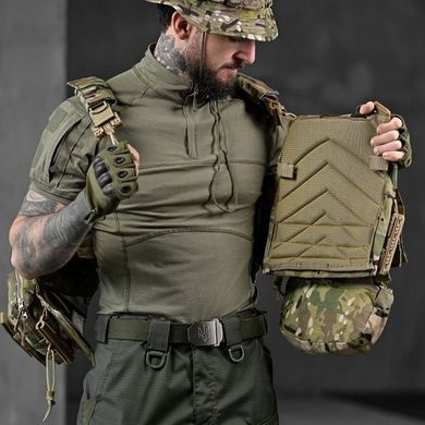 Плитоноска Attack Tactical Premium в сборе с подсумками и системой быстрого сброса мультикам one size buy91463bls фото