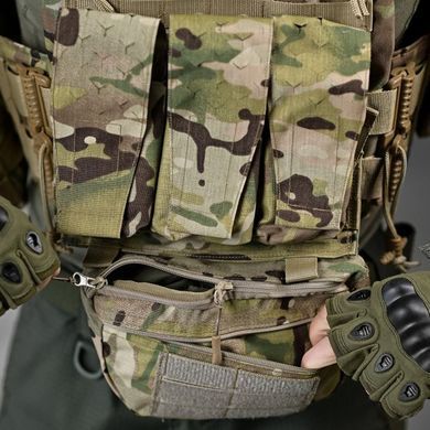 Плитоноска Attack Tactical Premium в сборе с подсумками и системой быстрого сброса мультикам one size buy91463bls фото
