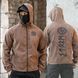 Кофта Born of War з принтом Viking койот розмір S buy97493bls-S фото 1