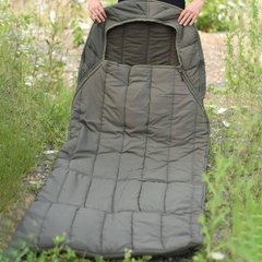 Спальный мешок Гигант до -20 с флисовой подкладкой на синтепоне масло размер 235 х 95 см for01297bls фото