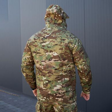 Парка R-Military з капюшоном та сітчастою підкладкою мультикам розмір S bkr905081bls-S фото