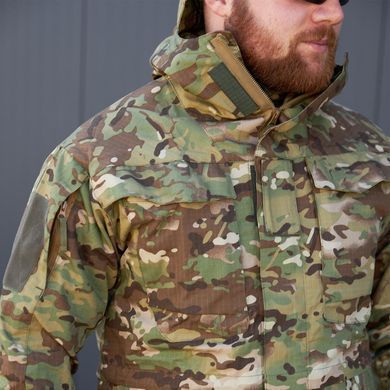 Парка R-Military з капюшоном та сітчастою підкладкою мультикам розмір S bkr905081bls-S фото