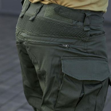 Чоловічі Штани з наколінниками G3 ріп-стоп / Міцні Брюки олива розмір S brk980001bls-S фото