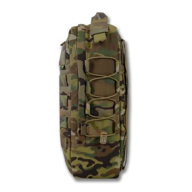 Штурмовой рюкзак 10 л для плитоноски с системой крепления Molle мультикам 36х27х10 см kib2803-0121-00-1bls-м фото