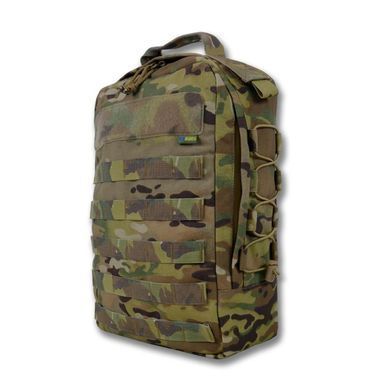 Штурмовой рюкзак 10 л для плитоноски с системой крепления Molle мультикам 36х27х10 см kib2803-0121-00-1bls-м фото