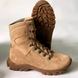 Утепленные Берцы из натуральной кожи / Зимние ботинки с подкладкой Airtex в цвете койот размер 38 80007bls -38 фото 2