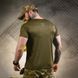 Футболка Born of War з принтом Girl олива розмір S buy96186bls-S фото 3