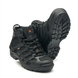 Легкие кожаные Кроссовки с сетчатыми вставками черные размер 36 507 літо чорніbls-36 фото 3