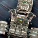 Плитоноска Grand Tactic Cordura с Подсумками и функцией быстрого сброса + Подарочный шеврон и карабин пиксель GT3005bls фото 2