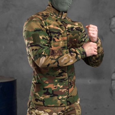 Чоловіча Флісова Кофта "NACIA" зі вставками Softshell / Фліска з липучками під шеврони мультикам розмір S buy83818bls-S фото