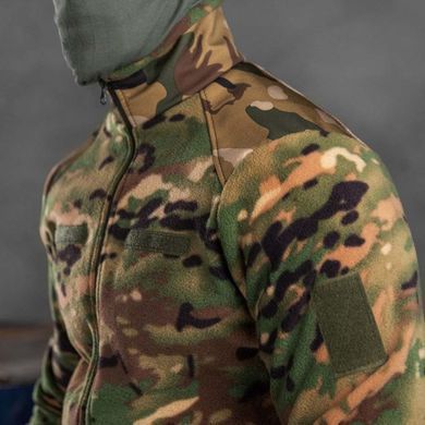 Чоловіча Флісова Кофта "NACIA" зі вставками Softshell / Фліска з липучками під шеврони мультикам розмір S buy83818bls-S фото