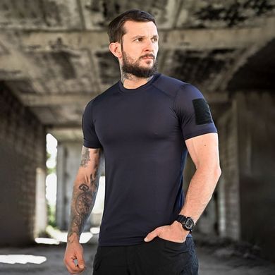 Футболка Samurai Sea Cooltuch с липучками для шевронов темно-синяя размер 2XL buy87486bls-2XL фото