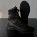 Утеплені Берці з натуральної шкіри / Зимові черевики з підкладкою Airtex у чорному кольорі розмір 38 80009bls -38 фото 2
