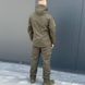 Костюм мужской на флисе Куртка + Брюки / Утепленная форма Softshell олива размер S for00627bls-S фото 3