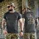 Потовідвідна футболка Born of War з принтом Welcome to Ukraine сіра розмір M buy96456bls-M фото 1