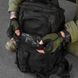 Рюкзак 25 л "Military" с регулируемыми плечевыми ремнями и креплением Molle черный размер 25х15х42 см buy85558bls фото 7