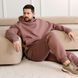 Спортивний костюм Intruder Clyde oversize Худі + Штани мокко розмір L-XL int1686424691bls-L-XL фото 4