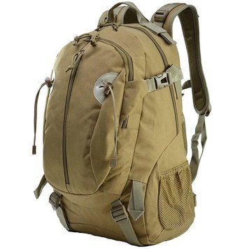 Влагозащищенный рюкзак 25л Oxford 900 с креплением Molle койот размер 50 х 25 х 30 см bkr0768bls фото