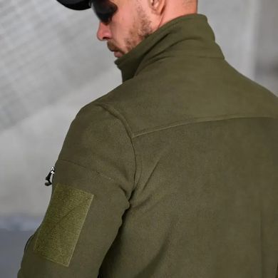 Флісова кофта Detroid з липучками під шеврони олива розмір XL buy93227bls-XL фото