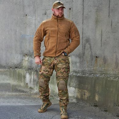 Флисовая Кофта с Липучками под шевроны Tactical Series койот размер M bkr678090bls-M фото