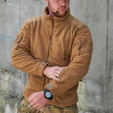 Флисовая Кофта с Липучками под шевроны Tactical Series койот размер M bkr678090bls-M фото
