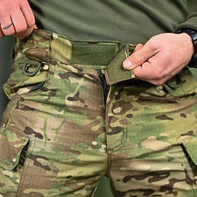 Штани 7.62 Tactical Basque з посиленнями на колінах та манжетами на липучках мультикам розмір XL buy94934bls-XL фото