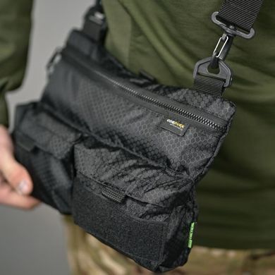 Сумка 7.62 Tactical Ferucci Cordura з липучкою чорна 22&times;28,5 см buy95689bls фото